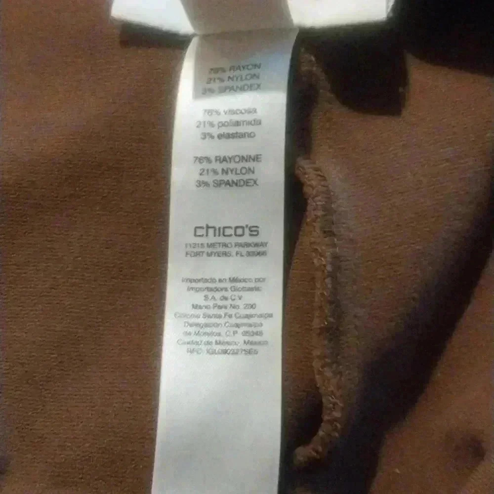 CHICO’S Pants Juliet Ankle Size 0 - Picture 6 of 8